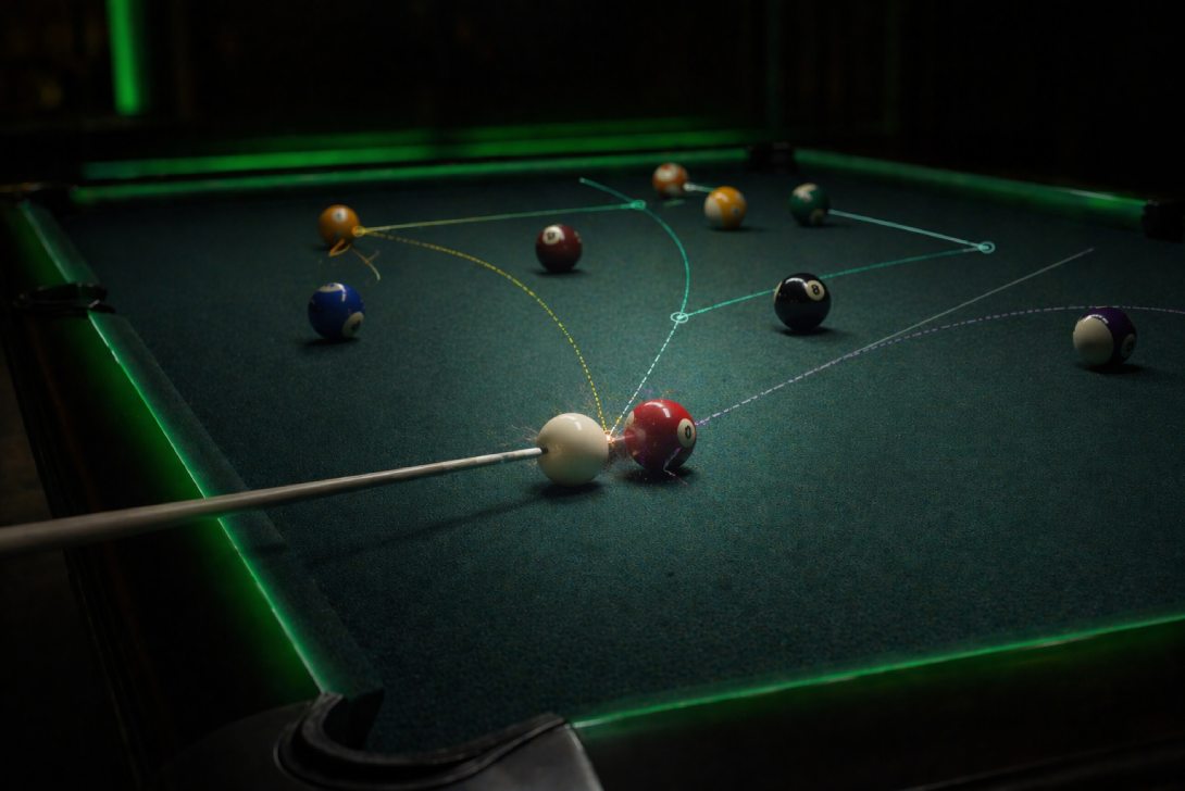 Estrategia de billar